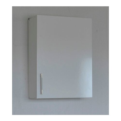 Шкаф для посуды 50 белый металлик фасад МДФ