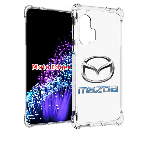 Чехол MyPads mazda-мазда-4 мужской для Motorola Edge+ Plus задняя-панель-накладка-бампер