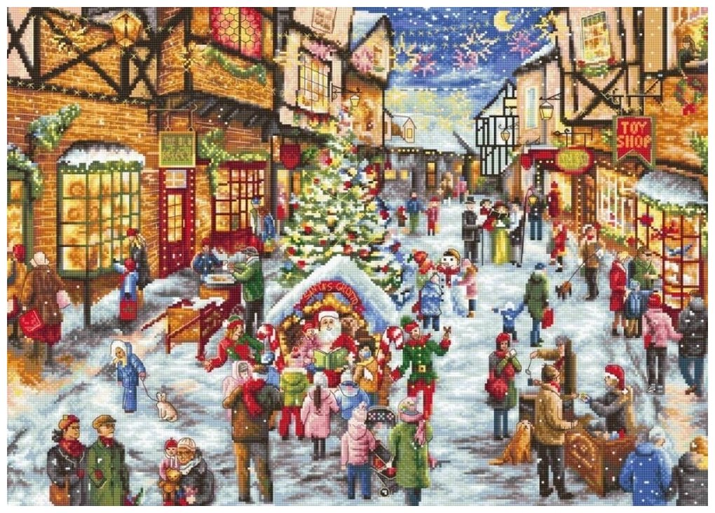 Набор для вышивания Letistitch "Christmas Eve", 49x35 см