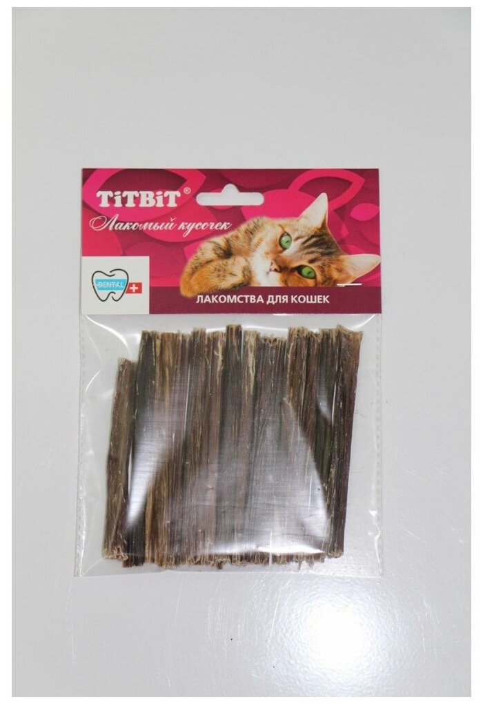 TiTBiT 0,034кг кишки бараньи (мягкая упаковка) для кошек - фотография № 5