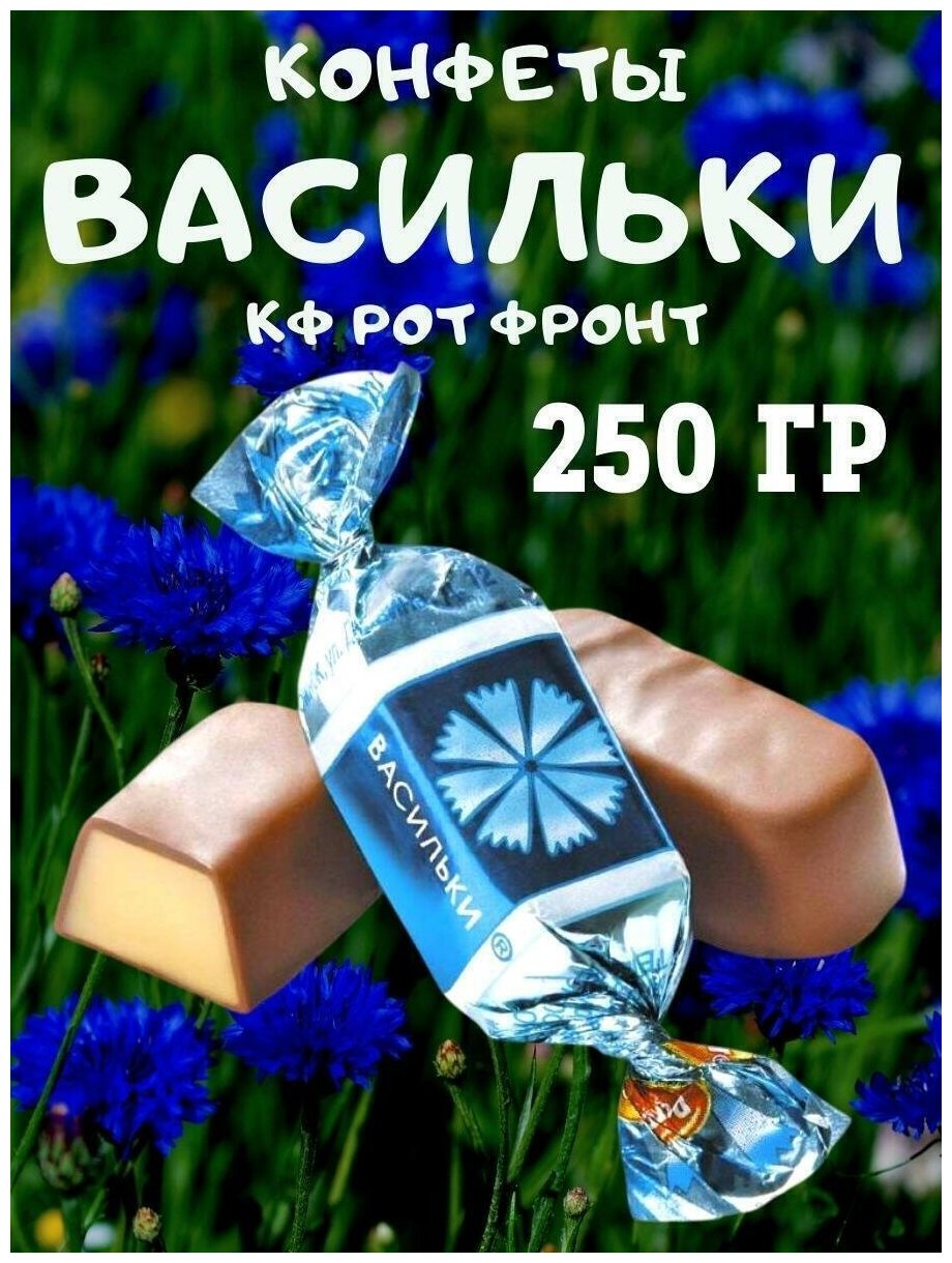 Конфеты Васильки, КФ Рот Фронт, 250 гр - фотография № 5