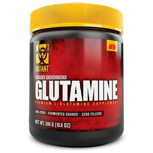 Аминокислота Mutant L-Glutamine, нейтральный, 300 гр. l glutamine maxler usa 100% golden glutamine 300 г нейтральный