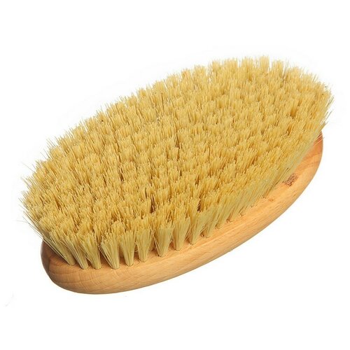 Kristaller Kristaller Щётка для сухого массажа натуральное волокно тампико, 215 пучков