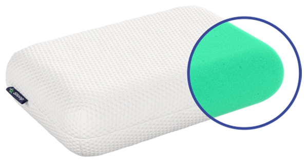 Подушка IQ Sleep Sensation, 38 х 58 см, высота 13 см — купить в ...