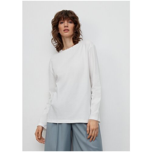 фото Лонгслив базовый niceone [молочный, xs]