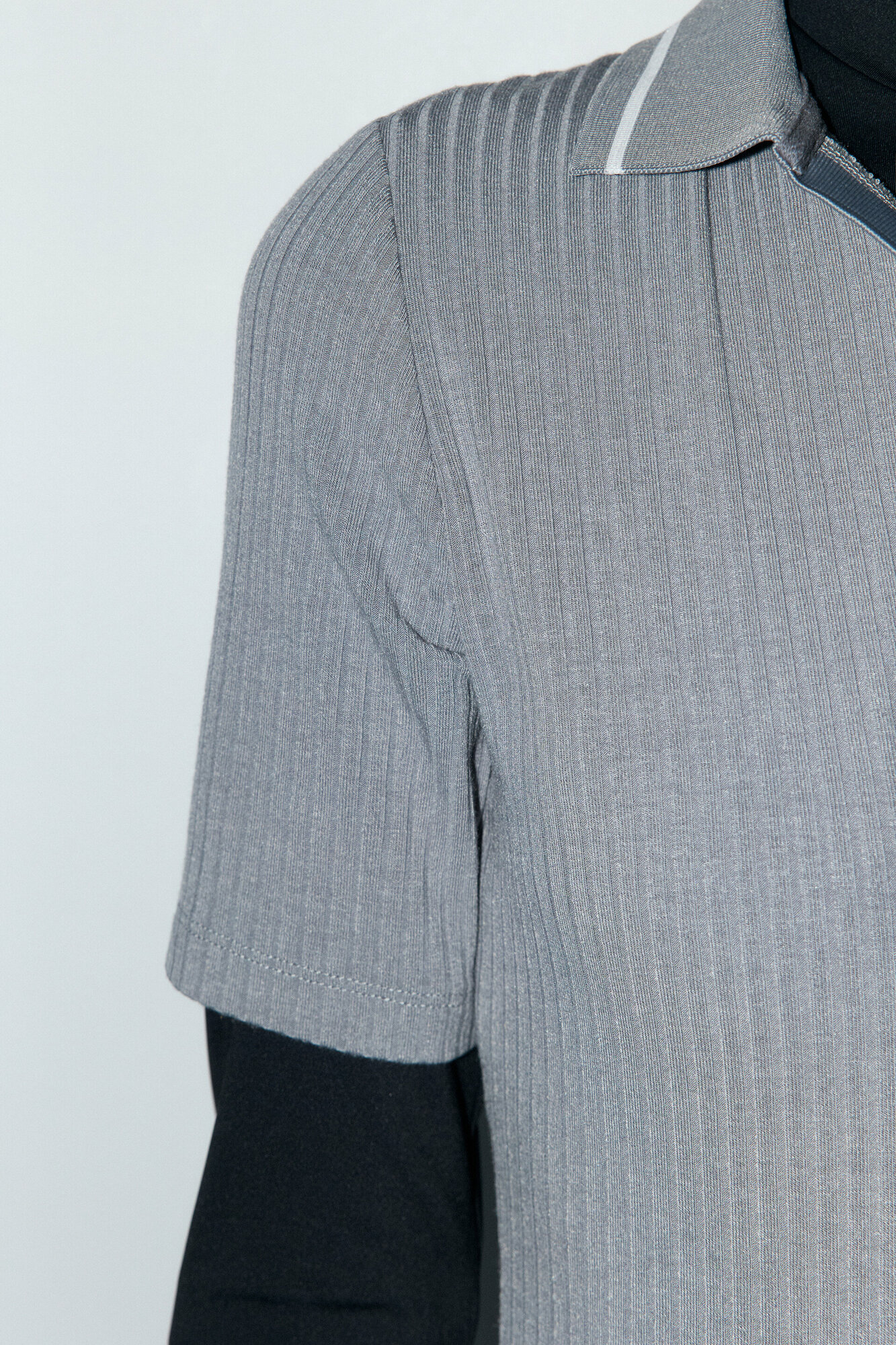 Платье Befree Basic, размер S, серый — фото 1