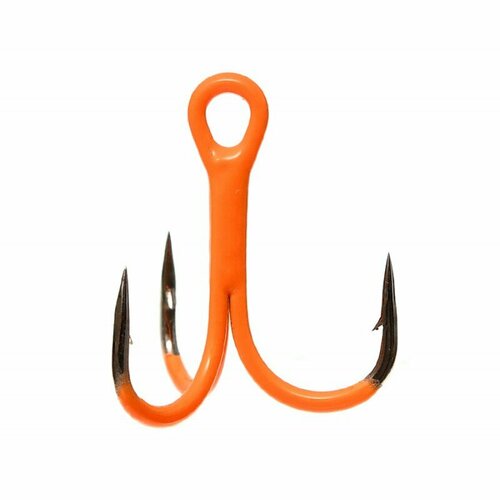 Крючок тройной Treble hook F36 Orange №8 5шт коробка для крючков flagman двойная 10 отделений 95x60x28мм