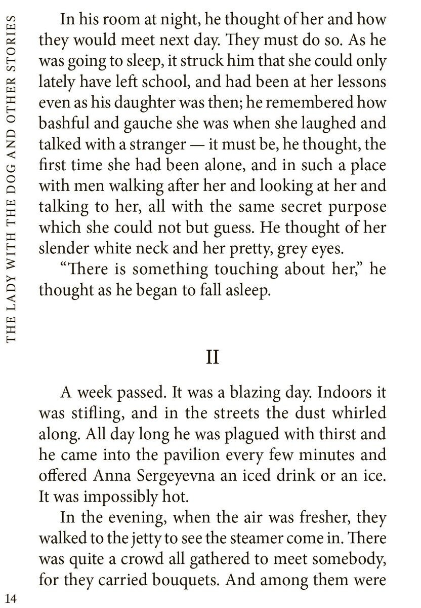 Дама с собачкой и другие рассказы (на англ. языке) - фото №9