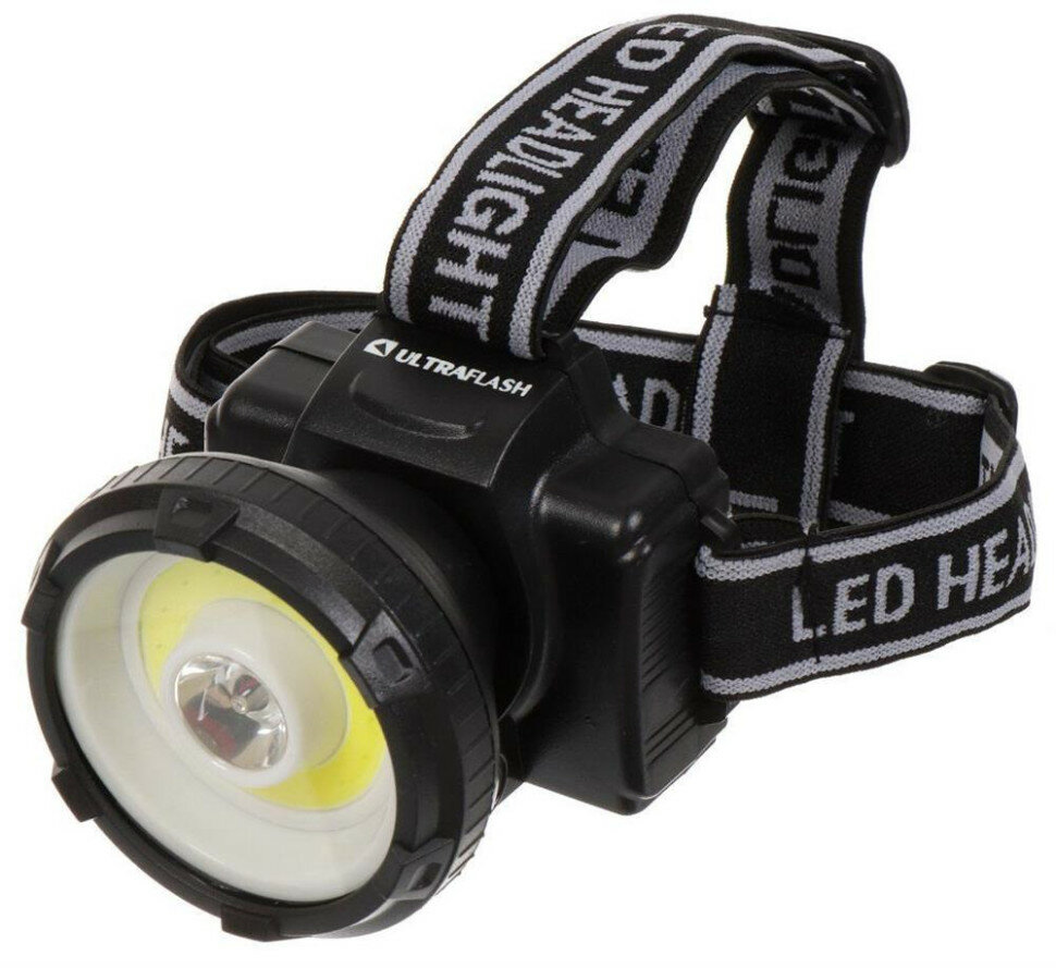 Cветодиодный фонарь (ULTRAFLASH (14452) LED5368 черный)