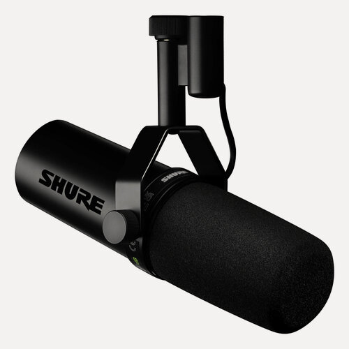 Изображение товара Shure SM7dB black динамический вокальный микрофон со встроенным предусилителем