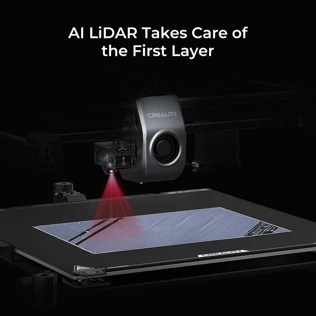 Creality K1 MAX Ai LiDAR Kit 3D-принтер First Layer Scan Обнаружение иностранных объектов для 3D-принтера K1 MAX Новые аксессуары для обновления — фото 1