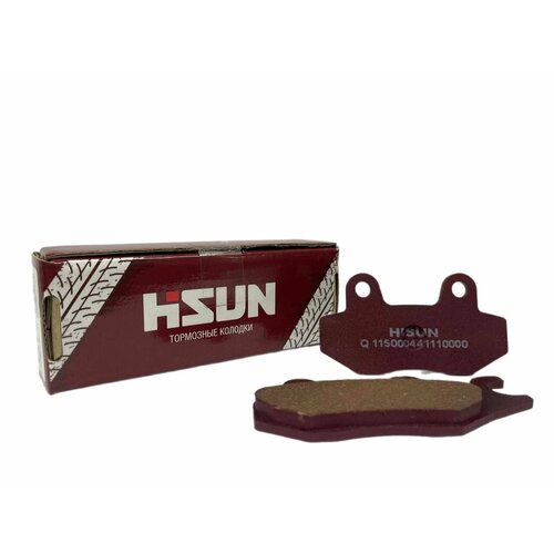 Q115000441110000 Тормозные колодки HISUN для 550/750ATV - передняя левая; для 1000ATV - задняя левая