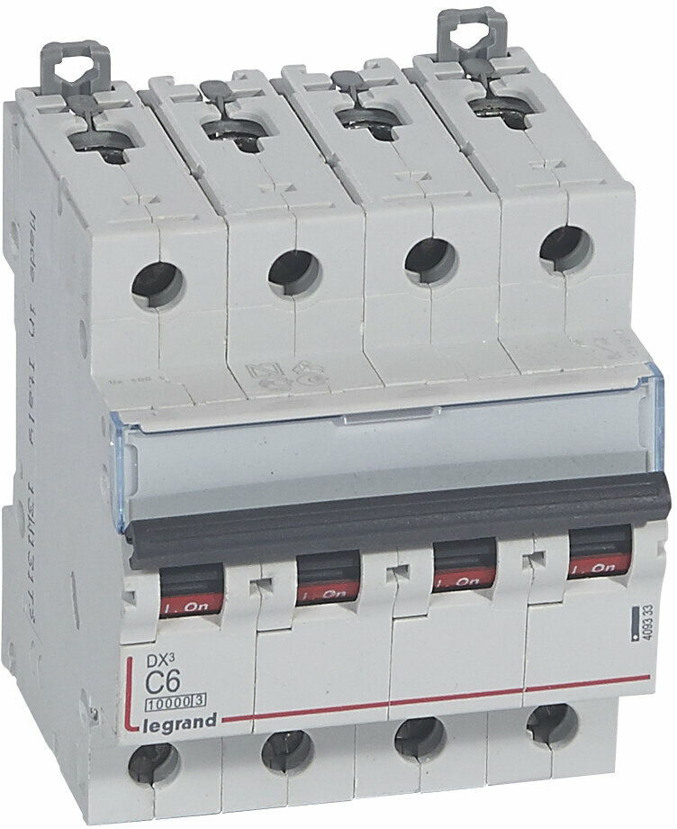 Legrand 003494 Авт. выкл. DX c20a 4п 6000