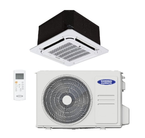 Кассетные кондиционеры General Climate GC-4C12HRN2(c) / GU-U12H2 910