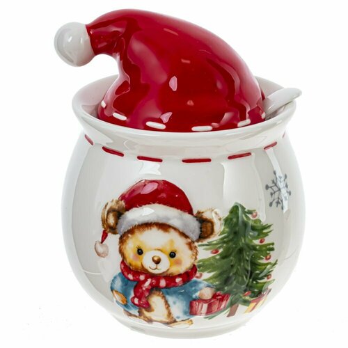 Сахарница Веселый Новый год 400 мл 95х95х12 см KSM-805112 1535₽