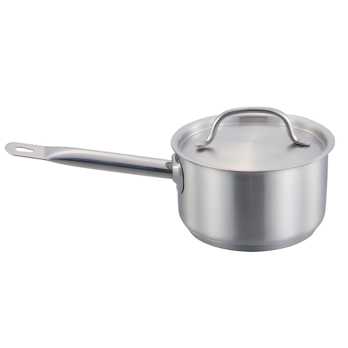 Сотейник INDOKOR нерж. сталь 1,7Л D18 H 6,5СМ с крышкой 101604