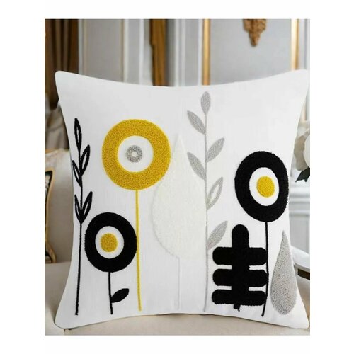 Наволочка декоративная 45х45 см, 1 шт