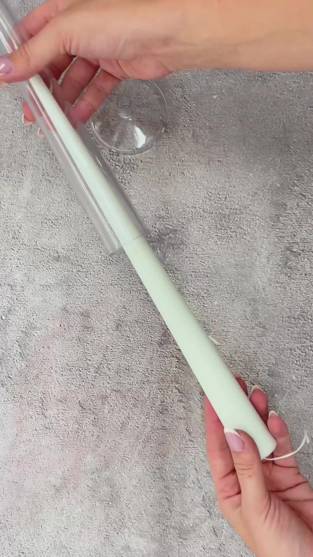 Пластиковая форма для изготовления свечей конус EPOXYMASTER, d3х36см — фото 1