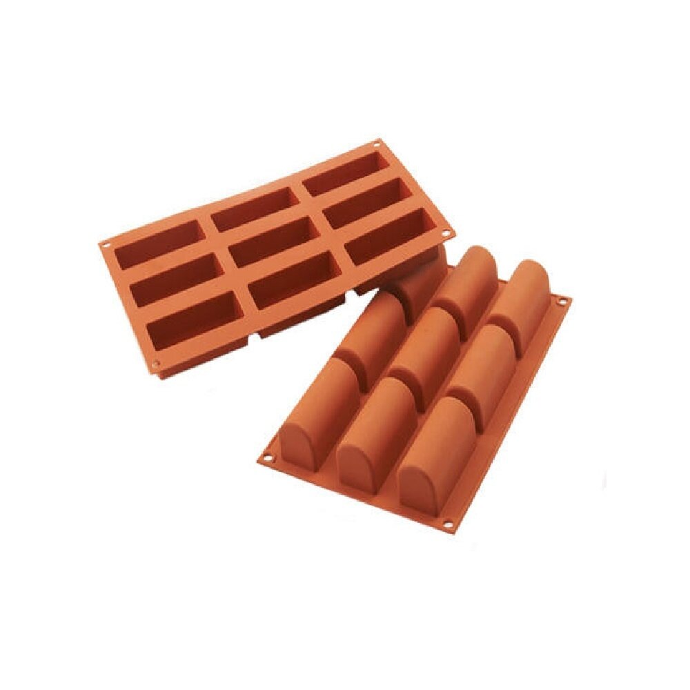 Форма силиконовая Silikomart SF130 "Буше" 84*32мм, h-35мм, 9 ячеек — фото 1