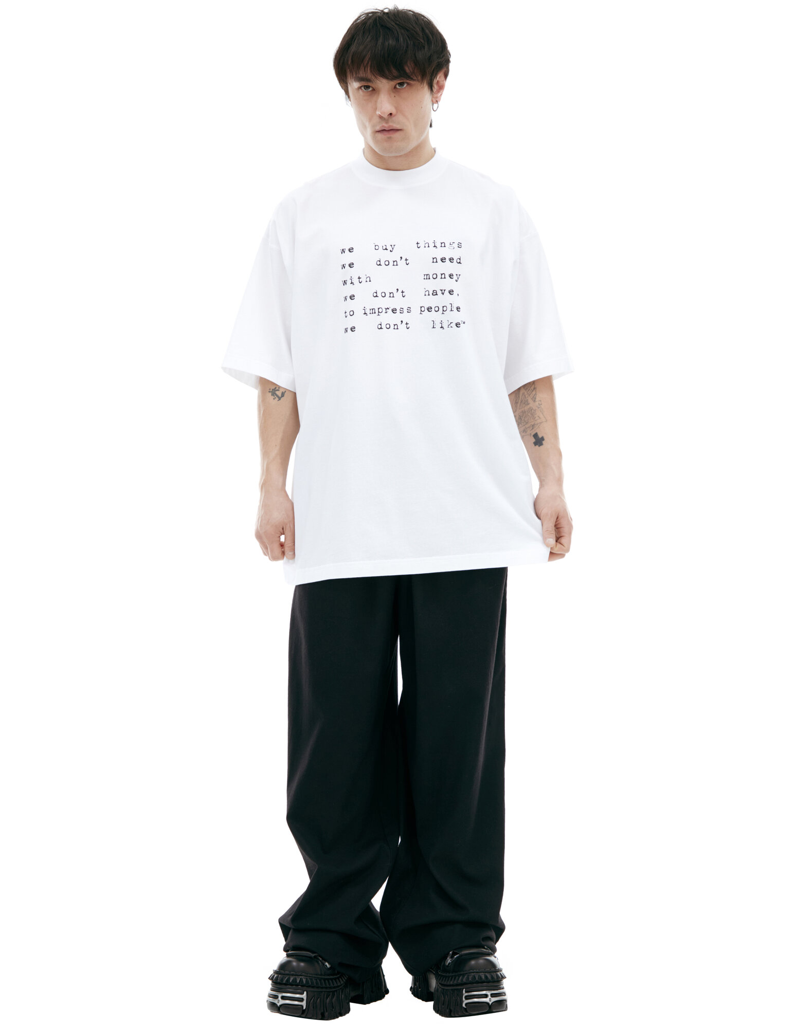 Футболка Vetements, 1 шт., размер M, белый