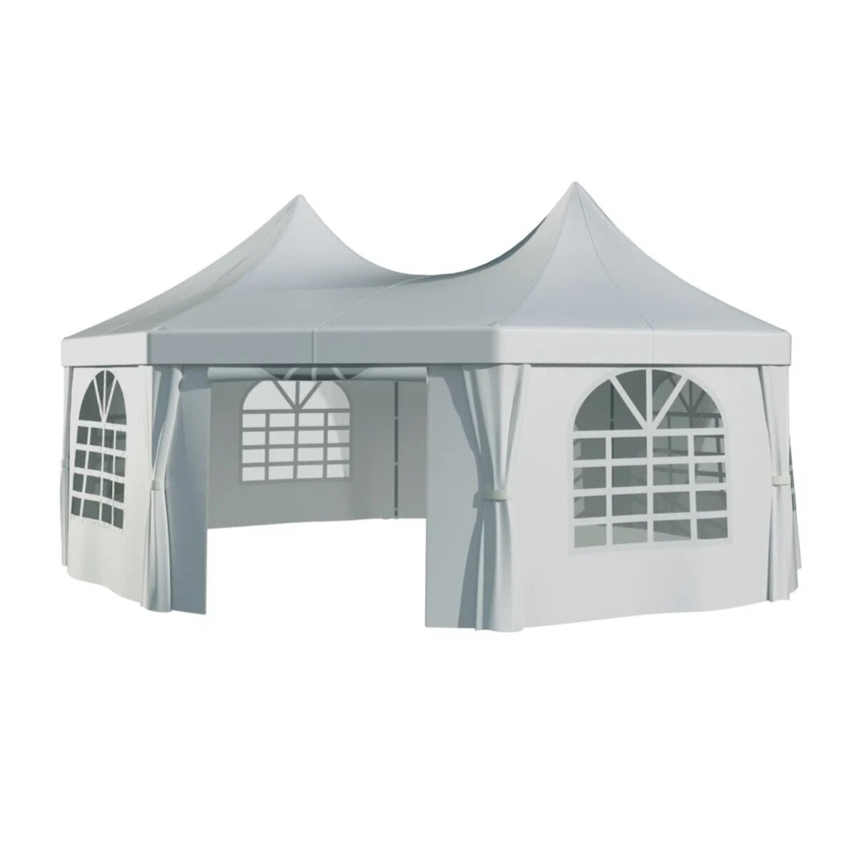 Шатер для мероприятий Green Glade Octagon  сторона 250 см  площадь 30 м² 