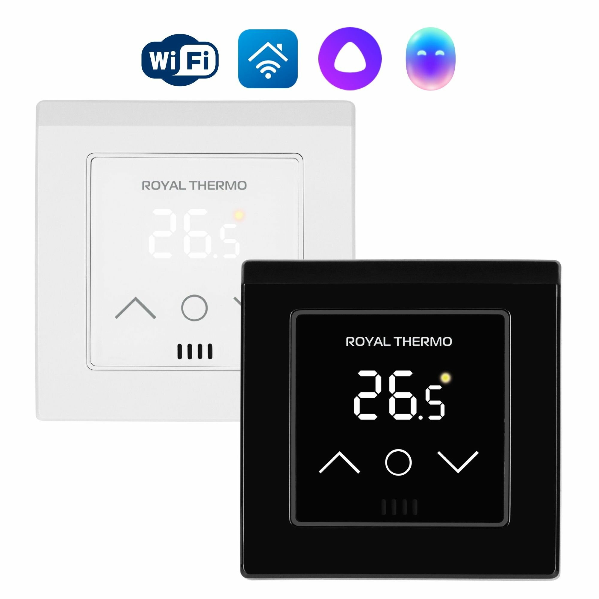 Терморегулятор Royal Thermo Sensonite RTS-16 WiFi для теплого пола белый/черный