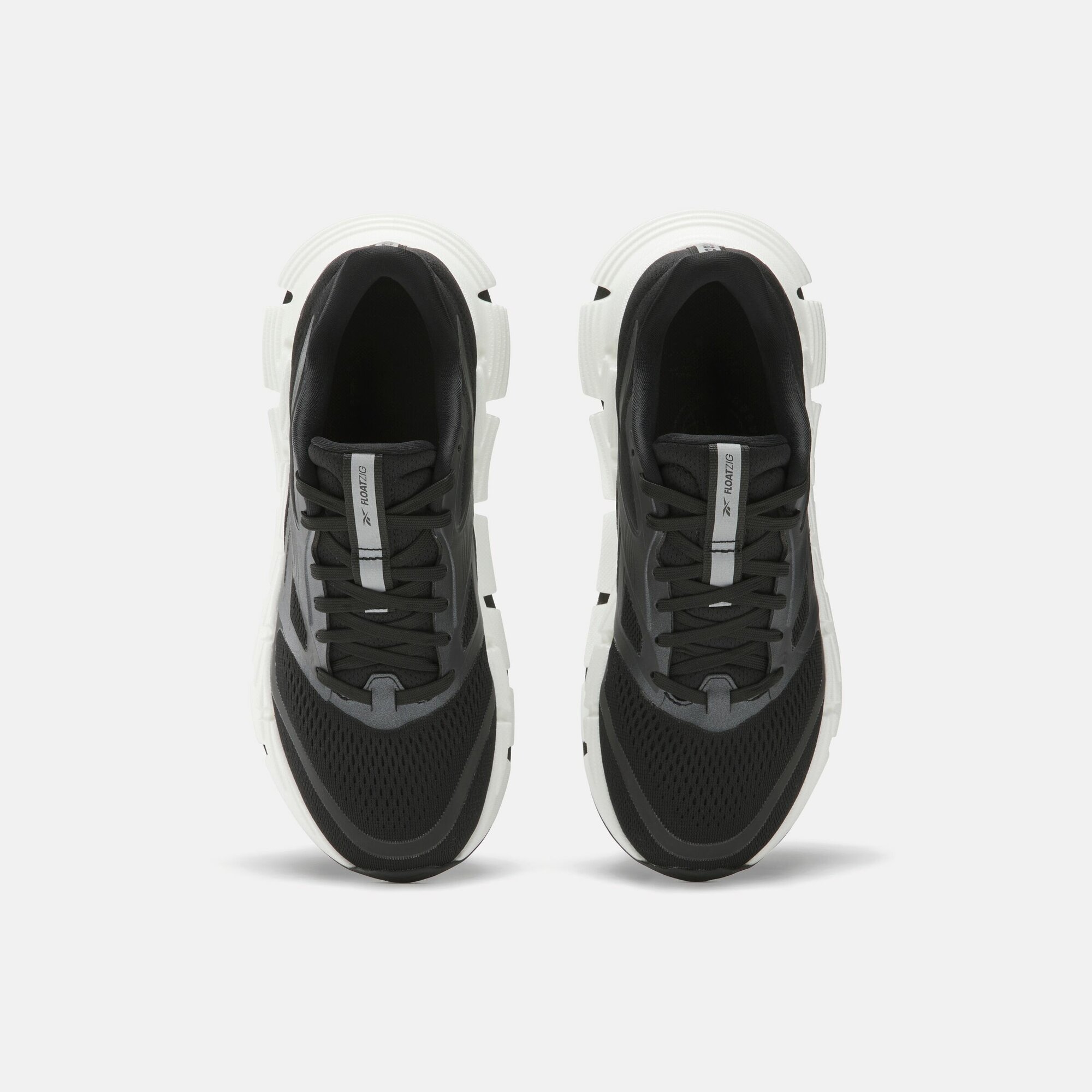 Кроссовки Reebok FloatZig 2, размер 9,5 US, черный/белый — фото 1