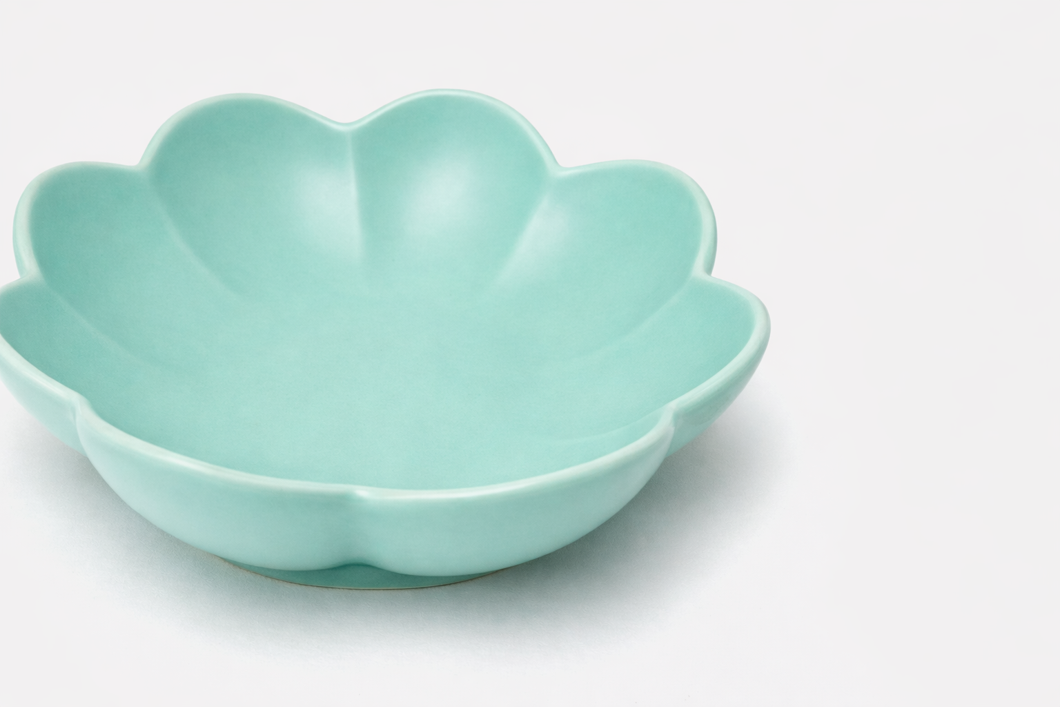 Блюдца "HAPPY KITCHEN", керамические, с цветочными фигурками — фото 1