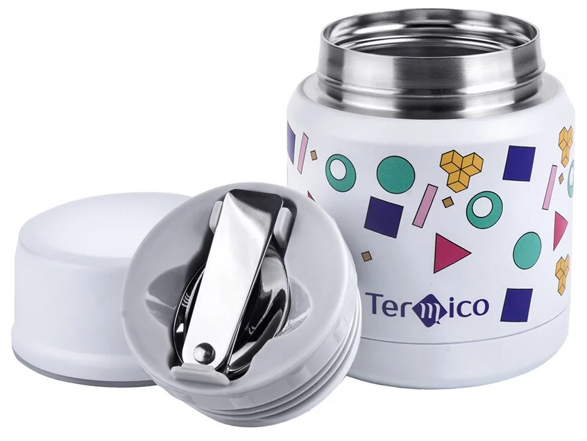 Термос для еды "Termico", 0,35 л, цветной - фотография № 2
