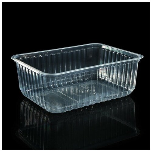 Одноразовый контейнер с крышкой, 1 литр, 25 шт.