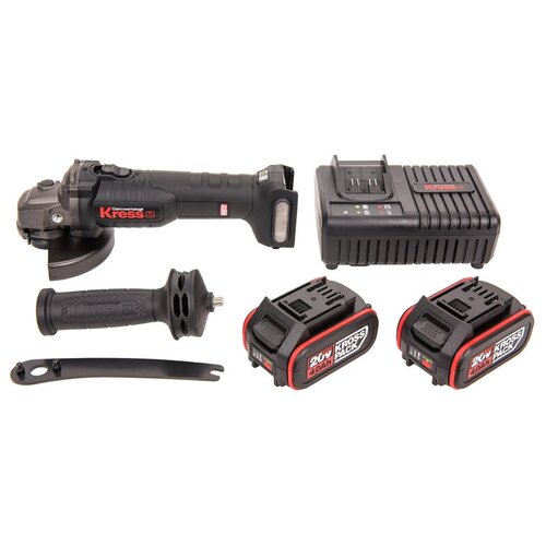 УШМ аккумуляторная Kress KU801 125мм 20В 2 АКБ ЗУ кейс 3230000₽