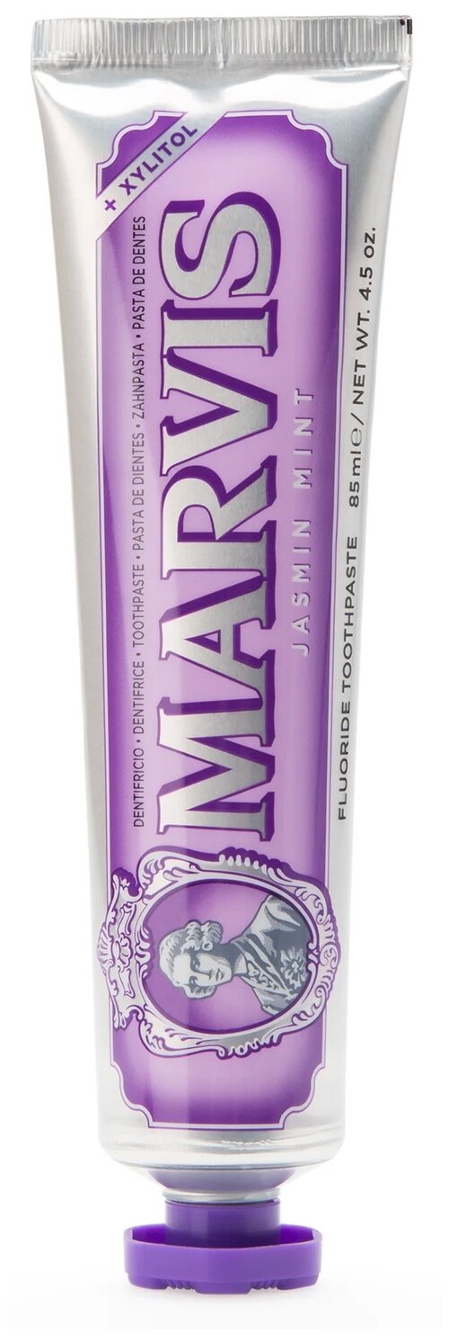 Зубная паста Marvis Jasmin Mint, 85 мл, 147 г, фиолетовый