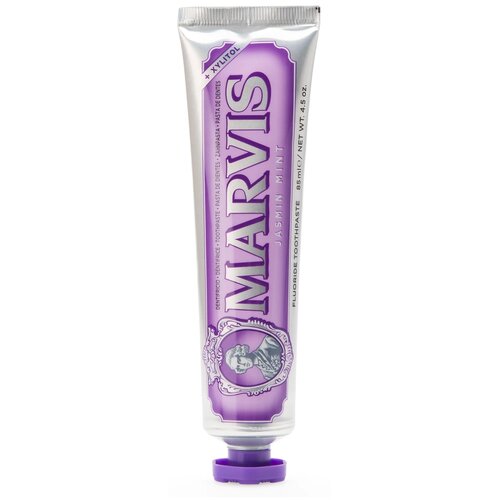 Зубная паста Marvis Jasmin Mint, 85 мл, 147 г, фиолетовый