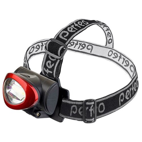 фото Налобный фонарь perfeo светодиодный налобный фонарь "area" pl-401 (120lm, 1w cob , 3*аaа, 3 режима)