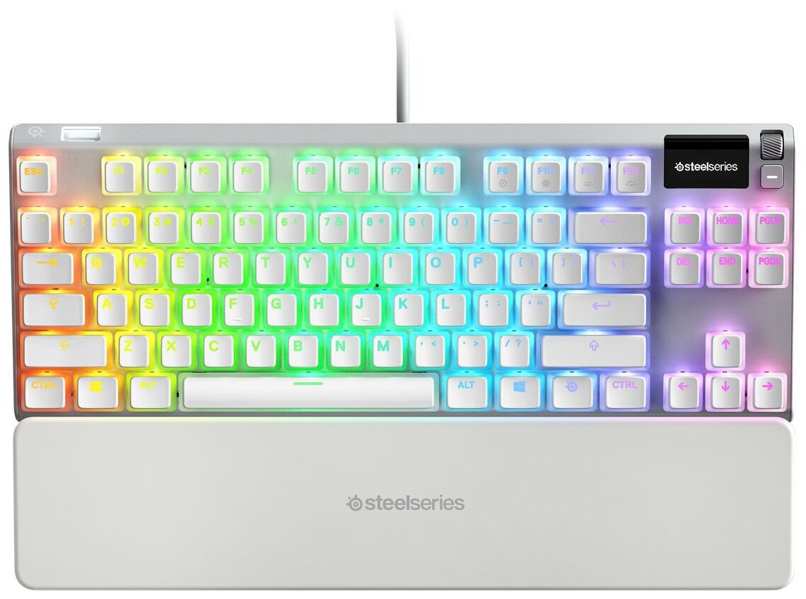 Клавиатура SteelSeries Apex 7 TKL-Ghost USB 64656