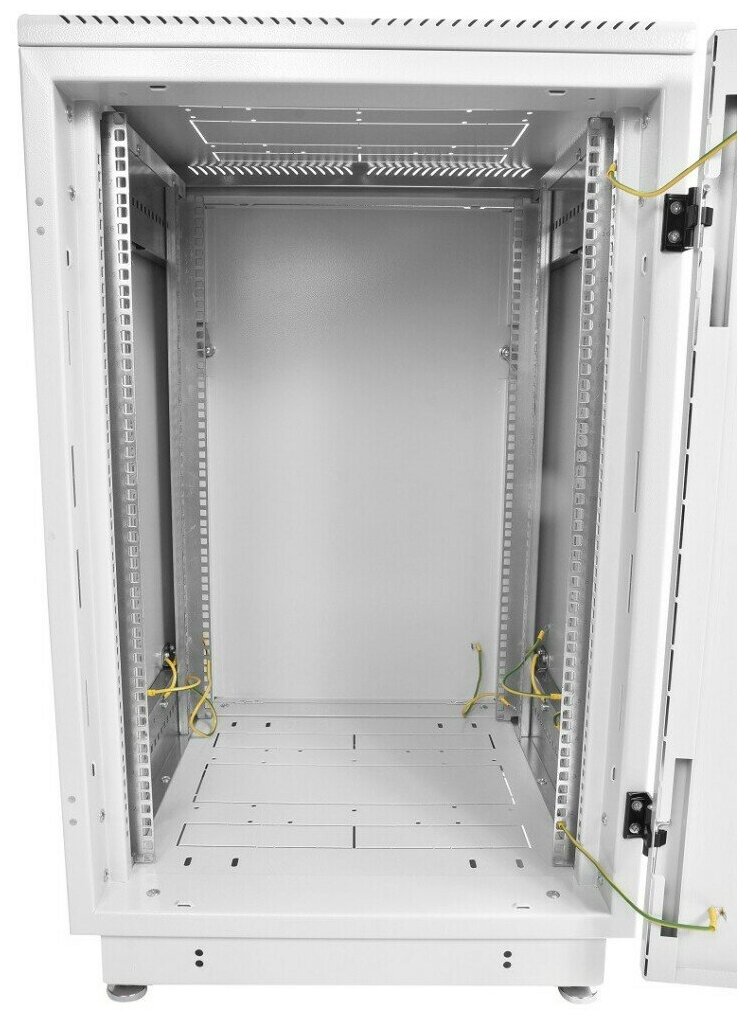 шкаф телекоммуникационный ЦМО, напольный, 19", 27U, 600x1000мм, дверь стекло - фото №3