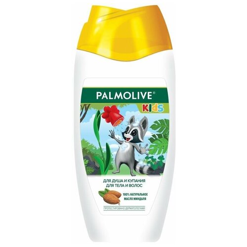 Colgate-Palmolive Гель для душа и купания Palmolive для тела и волос с миндалем для детей от 3 лет 250 мл