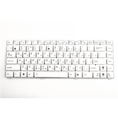 Клавиатура для Asus Eee PC 1201 1215 UL20 Белая Pn 9JN2K82A0R 9JN2K82B0R 9JN2K82C0R 1919₽