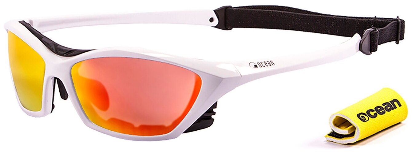 Солнцезащитные очки OCEAN  OCEAN Lake Garda White / Revo Orange Polarized lenses