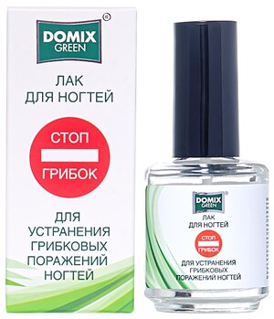 Domix Green лак д/ногтей Стоп грибок, 20 г, 17 мл, 1 уп.