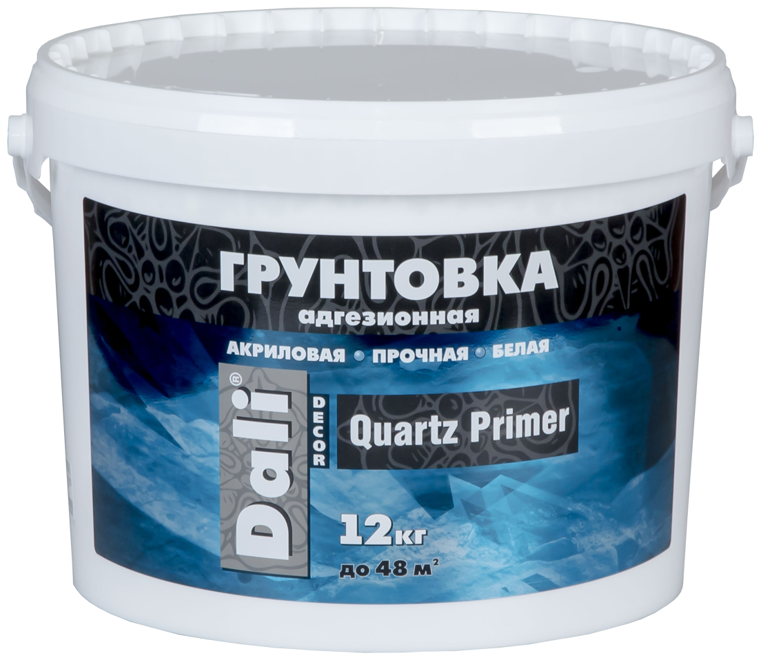 Акриловая адгезионная грунтовка DALI-DECOR QUARTZ PRIMER (12кг.)