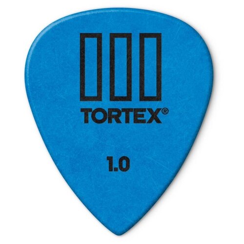 462R1.00 Tortex III Медиаторы 72шт, толщина 1,0мм, Dunlop