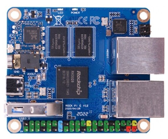 Одноплатный микрокомпьютер Rock PI E D8W2P ( E)