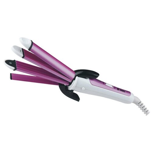 Щипцы для завивки волос DELTA DL-0636 белый с розов керамическое покрытие4 в1 d 25мм 127700₽