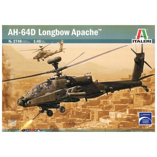2748 Italeri Ударный вертолет AH-64D Apache Longbow (1:48)