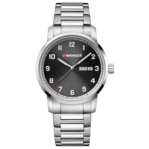 фото Швейцарские наручные часы wenger 01.1541.119 мужские кварцевые