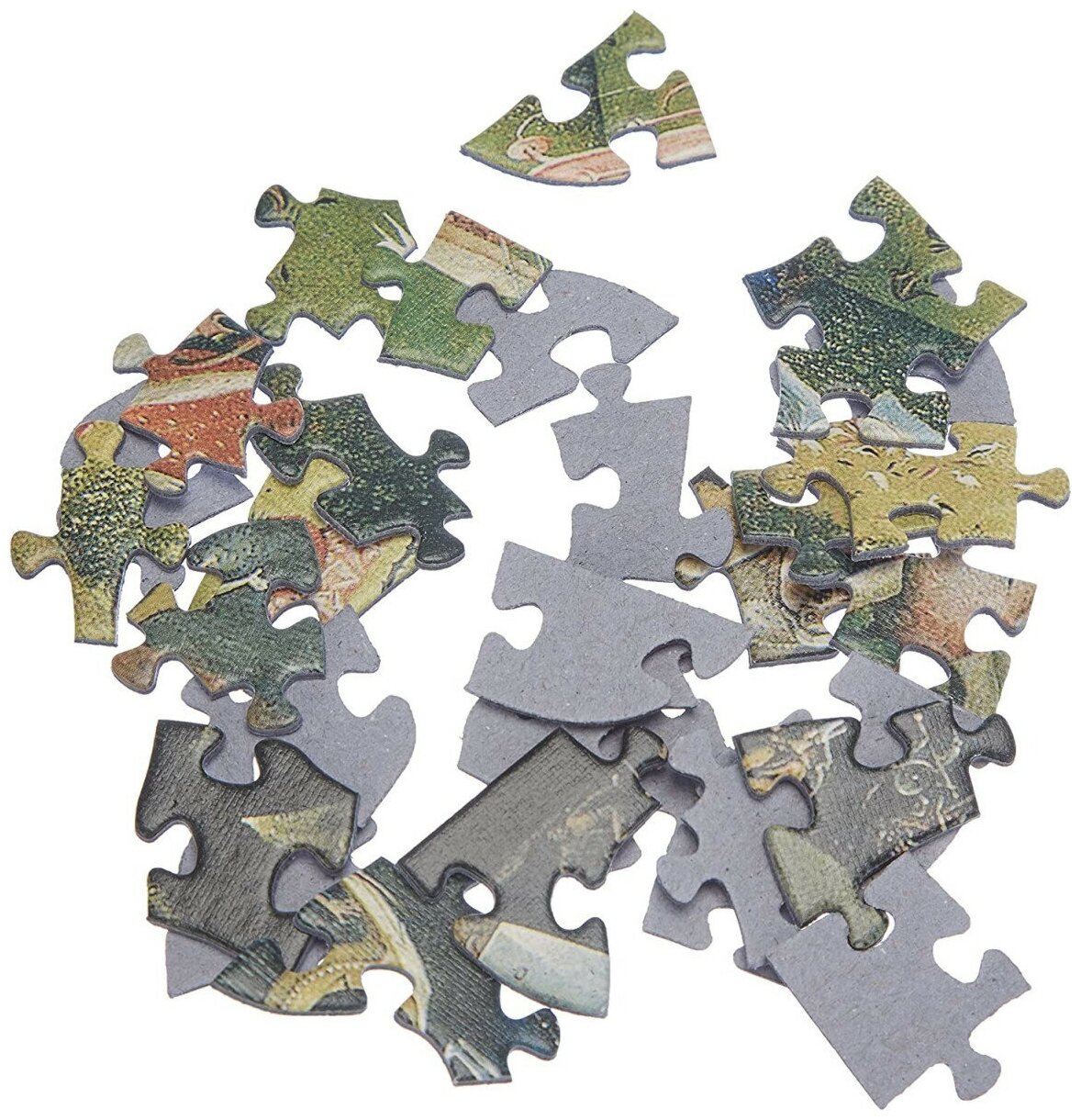 Пазл EuroGraphics "Двенадцать подсолнухов" (фрагмент) Винсент ван Гога, 1000 элементов (6000-5429) - фото №3