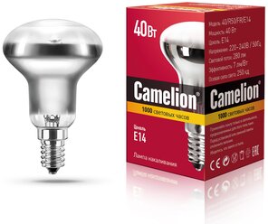 Лампа накаливания зеркальная - MIC Camelion 40/R50/FR/E14