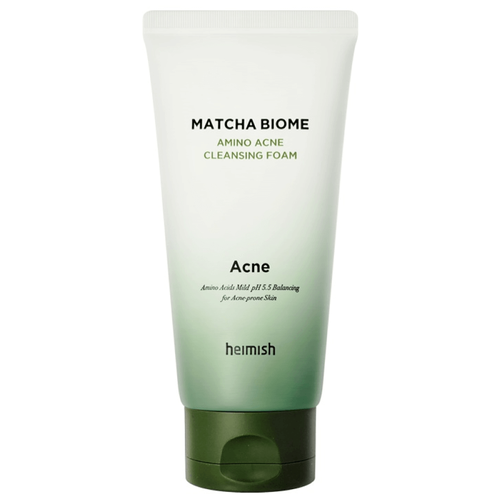 Пенка для умывания тонизирующая HEIMISH MATCHA BIOME AMINO ACNE CLEANSING FOAM 150 G