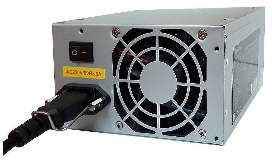 Блок питания EXEGATE CP400 (ATX, SC, 8cm fan, 24pin, 4pin, 3xSATA, 2xIDE, FDD, кабель 220V с защитой от выдергивания)